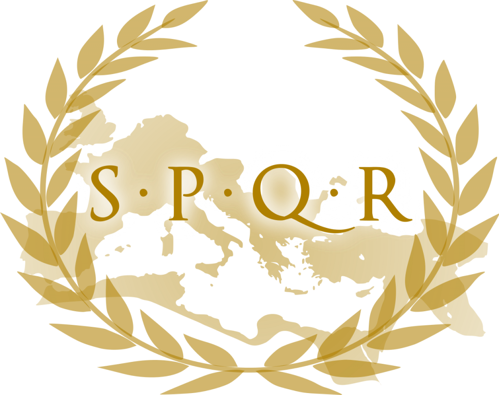 spqr dal latino Senatvs PopvlvsQve Romanvs - il Senato e il Popolo Romano