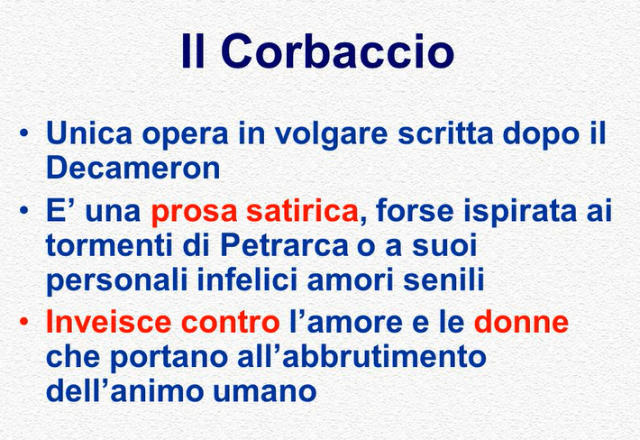 corbaccio boccaccio