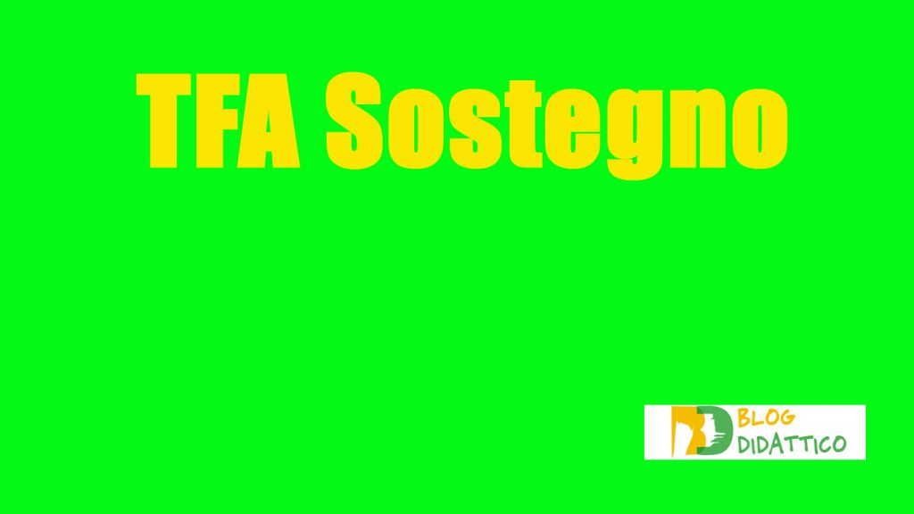 tfa sostegno roma