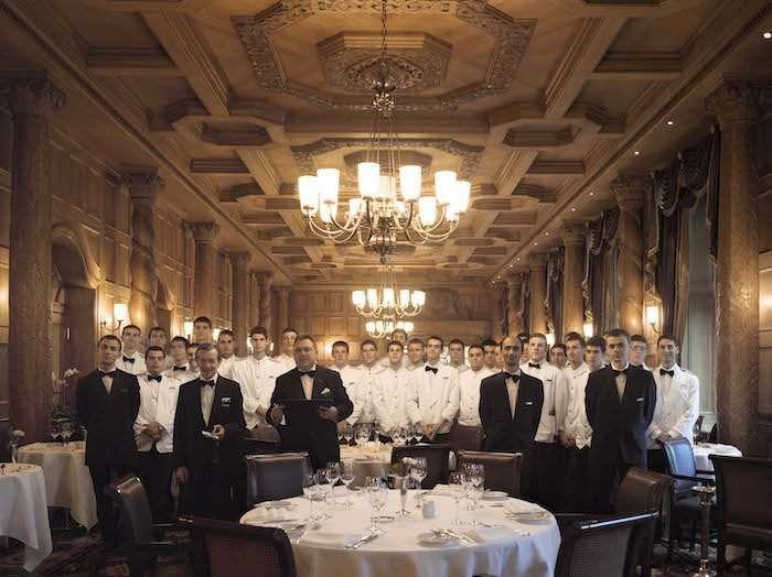 brigata di sala, ristorante, maitre, 