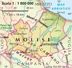 molise cartina