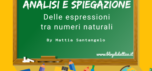 Analisi e spiegazione delle espressioni tra numeri naturali