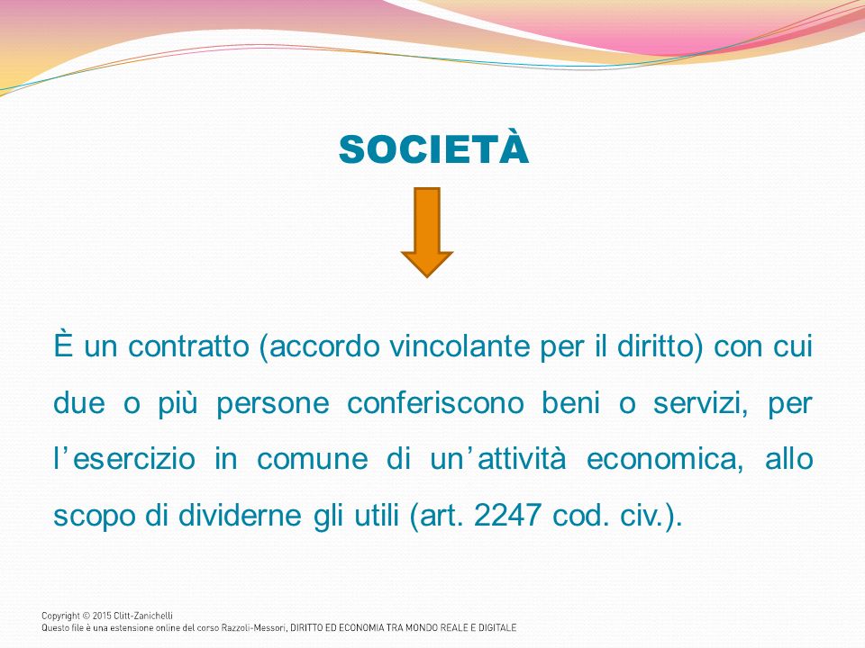 le società