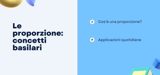 La proporzione