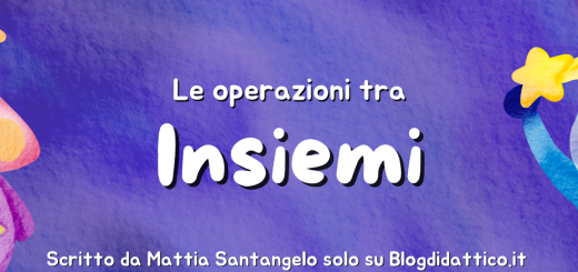 Operazioni tra insiemi