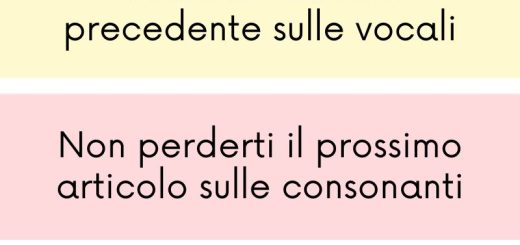 I dittonghi