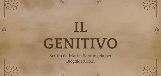 Il genitivo