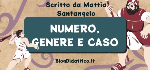 Numero, genere e caso in greco antico