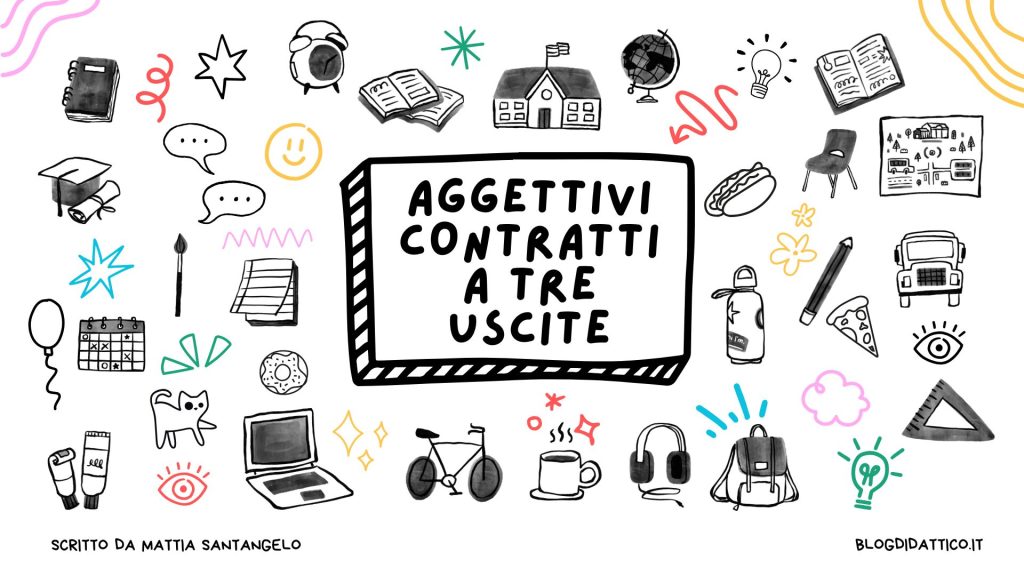 Aggettivi contratti a tre uscite