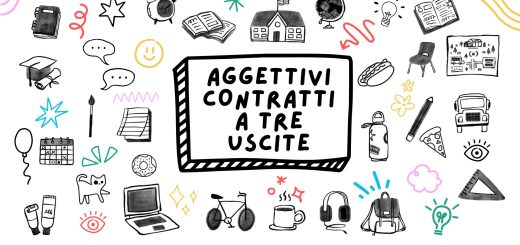Aggettivi contratti a tre uscite