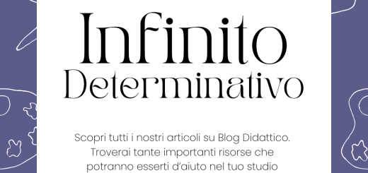 Infinito determinativo