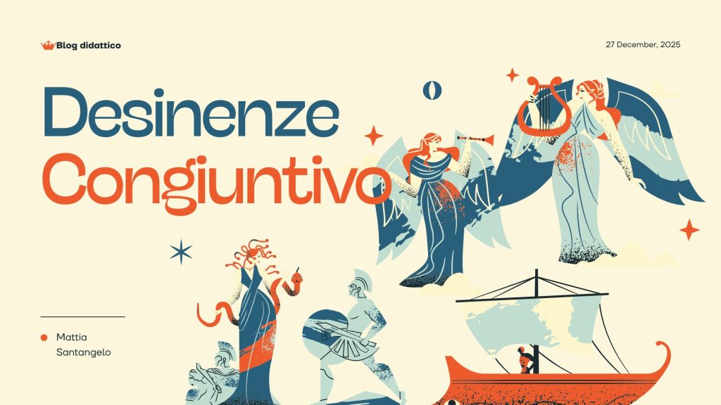 Desinenze primarie del congiuntivo dei verbi in ω