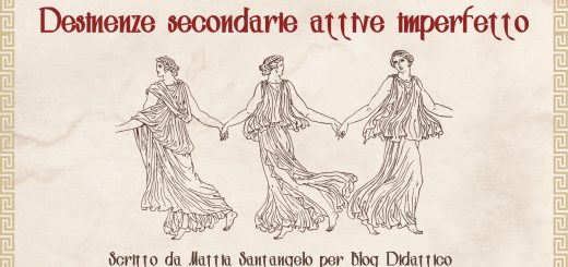 Desinenze secondarie attive dell'imperfetto dei verbi in ω