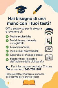 stesura tesi di laurea a prezzi bassi