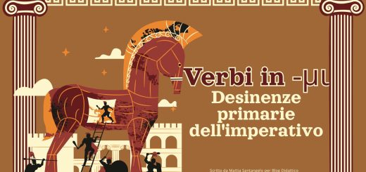Desinenze primarie dei verbi in -μι