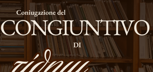 Coniugazione del congiuntivo di τίθημι