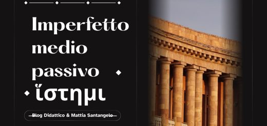 Coniugazione dell'imperfetto medio-passivo di ἵστημι