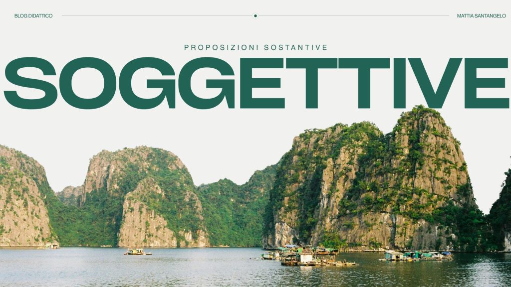Proposizioni sostantive soggettive del greco antico 