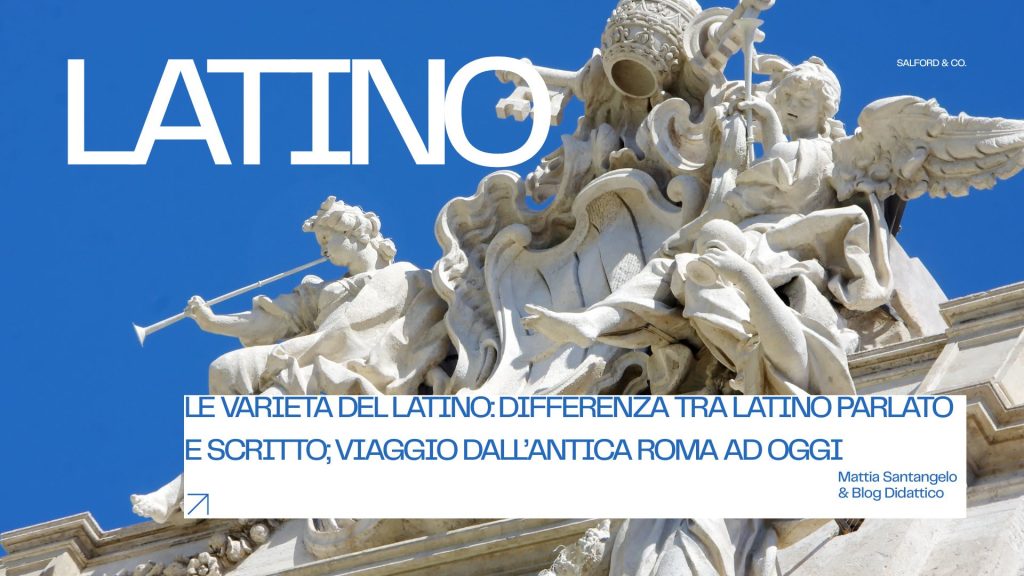 Le varietà del latino